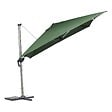 HESPERIDE - Parasol déporté rectangulaire ÉQUADOR vert olive 4 x 3m en aluminium et polyester - vignette