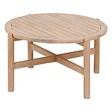 HESPERIDE - Table basse de jardin ronde "Deona" 80x48cm en acacia - vignette