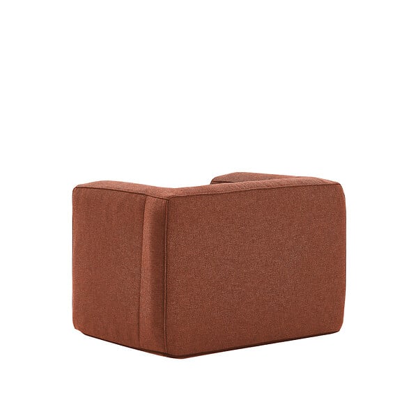 TERRACOTTA - Fauteuil gonflable - Intérieur et extérieur - Couleur Terracotta - large