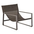 HESPERIDE - Fauteuil relax de jardin "Lambinio" graphite en aluminium en acier traité en epoxy - vignette