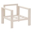 HESPERIDE - Fauteuil de salon de jardin "Évasion" argile polyester et aluminium - vignette