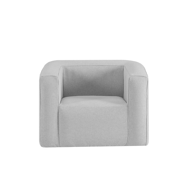 TERRACOTTA - Fauteuil gonflable - Intérieur et extérieur - Couleur Gris clair - large