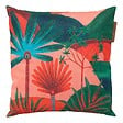 HESPERIDE - Coussin déco d'extérieur "Maoria" motif jungle 40 x 40cm en polyester - vignette