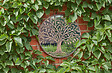 SMARTSOLAR - Miroir arbre de vie décoratif - 65cm - vignette