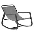 HESPERIDE - Fauteuil à bascule de jardin "Felinio" gris - vignette