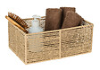 WENKO - Corbeille sdb meria m  beige - vignette