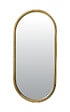 EMDE - Miroir oblong épais - Métal - Or - 60x130cm - vignette
