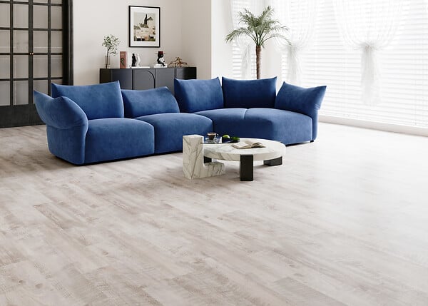 HOMELIKE - Lame PVC adhésive Blanc - large