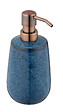 WENKO - Distributeur de savon céramique Sirmione Bleu 0,43 L - vignette