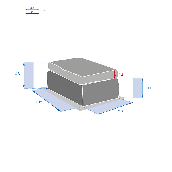 HESPERIDE - Pouf de jardin "Mooréa" terre d'ombre en aluminium traité époxy et résine tressée - large