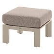 HESPERIDE - Pouf de jardin "Évasion" argile aluminium et oléfine - vignette