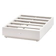 HESPERIDE - Pouf de jardin "Évasion" avoine aluminium et oléfine - vignette