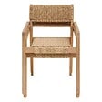 HESPERIDE - Lot de 2 fauteuils de salon de jardin "Temeira" acacia  et texaline - vignette