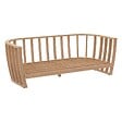 HESPERIDE - Salon de jardin "Lemindo" 5 places en polyester et eucalyptus - vignette