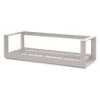 HESPERIDE - Canapé de jardin "Allure" avoine & beige zebrano 3 places en aluminium et polyester - vignette