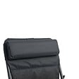 HESPERIDE - Chilienne de jardin pliante "Jubba" anthracite & graphite en zinc et polyester - vignette