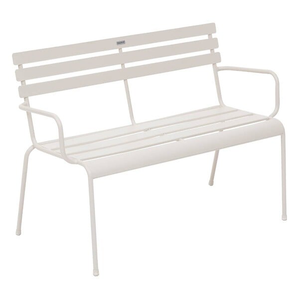 HESPERIDE - Banc de jardin "Greensboro" argile 2 places - large