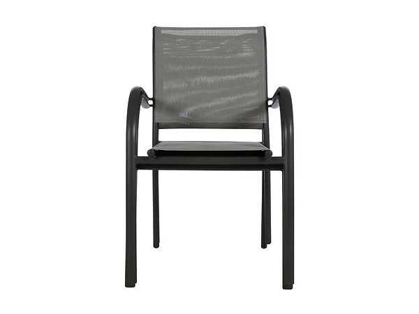 HESPERIDE - Fauteuil De Jardin En Texaline Piazza Galet/graphite - large