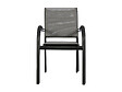 HESPERIDE - Fauteuil De Jardin En Texaline Piazza Galet/graphite - vignette