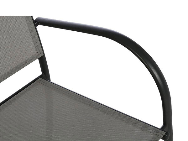HESPERIDE - Fauteuil De Jardin En Texaline Piazza Galet/graphite - large
