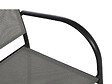 HESPERIDE - Fauteuil De Jardin En Texaline Piazza Galet/graphite - vignette