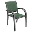 HESPERIDE - Fauteuil De Jardin En Texaline Piazza Olive / Graphite - Hespéride - vignette