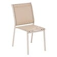 HESPERIDE - Chaise "Essentia" empilable lin & argile - vignette