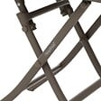 HESPERIDE - Table d'appoint de jardin carrée "Greensboro" café 40 x 40cm en acier - vignette