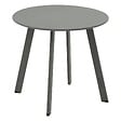 HESPERIDE - Table d'appoint de jardin ronde "Saona" vert laurier 70 x 40cm en acier - vignette