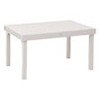 HESPERIDE - Table de jardin extensible "Piazza" argile 10 places en aluminium traité en epoxy - vignette