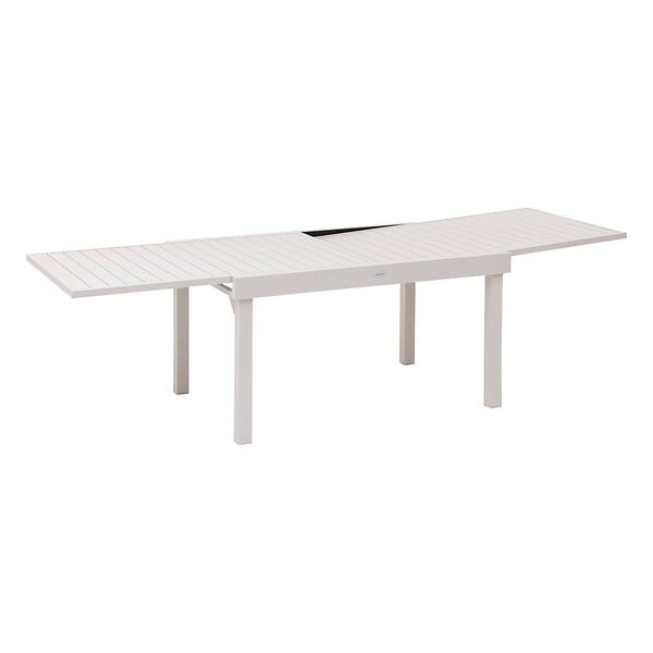 HESPERIDE - Table de jardin extensible "Piazza" argile 10 places en aluminium traité en epoxy - large