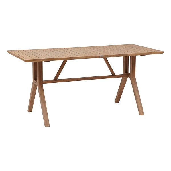 HESPERIDE - Table haute de jardin rectangulaire "Papouasie" 8 places en acacia - large