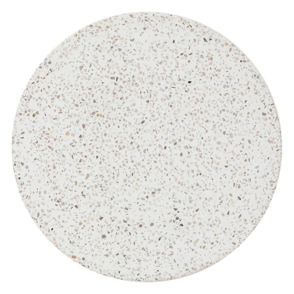 HESPERIDE - Table d'appoint de jardin "Timandra" D. 35 x H47cm en terrazzo - large