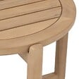 HESPERIDE - Table d appoint de jardin ronde "Deona" 50cm x 54cm en acacia - vignette