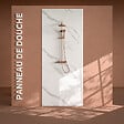 MON MARCHE DECO - Panneau Douche PVC Marbre Calacatta - L. 240 x l. 100 x ép. 1 cm - vignette
