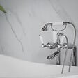 MON MARCHE DECO - Panneau Douche PVC Marbre Calacatta - L. 240 x l. 100 x ép. 1 cm - vignette
