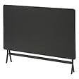 HESPERIDE - Table de jardin pliante rectangulaire "Greensboro" graphite 6 places en acier - vignette