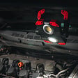 NEBO - Omni 2K - Lampe de Travail Rechargeable - 2000 Lumens - Éclairage COB - Fonction Danger Rouge - vignette