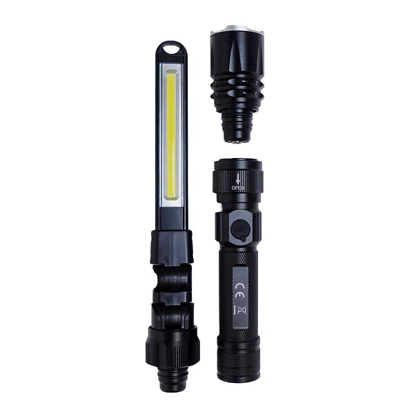 HACKNITE - Lampe LED Multifonctions 2 EN 1 - 350 lumens -  PELAGIA 350R - HACKNITE - large