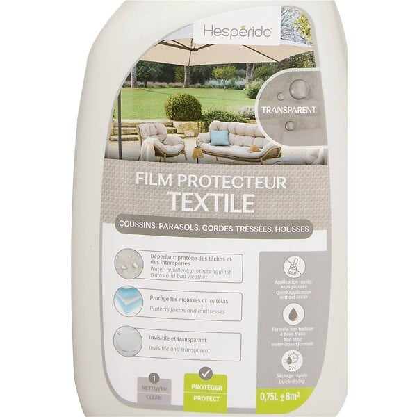 HESPERIDE - Spray imperméabilisant pour textile extérieur 75cl - large