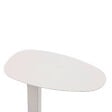 HESPERIDE - Table d'appoint de jardin "Venuzia" avoine 50 x 50cm en aluminium - vignette