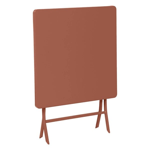 HESPERIDE - Table de jardin carrée Greensboro 70 x 70 cm Ambre - Hespéride - large