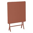 HESPERIDE - Table de jardin carrée Greensboro 70 x 70 cm Ambre - Hespéride - vignette