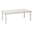 HESPERIDE - Table de jardin extensible "Piazza" argile 12 places en aluminium traité en epoxy - vignette