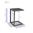 HESPERIDE - Table d'appoint en aluminium gris Graphite Evasion - Hespéride - vignette