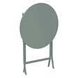 HESPERIDE - Table de jardin ronde Greensboro Ø 60 cm Olive - Hespéride - vignette