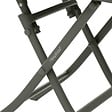 HESPERIDE - Table d'appoint de jardin carrée "Greensboro" vert laurier 40 x 40cm en acier - vignette