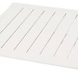 HESPERIDE - Table d'appoint carrée "Allure" avoine 44 x 44 x 55cm en aluminium - vignette