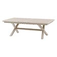 HESPERIDE - Table de jardin "Axiome" extensible lin & argile 10 places en aluminium - vignette