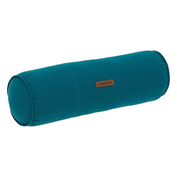 HESPERIDE - Traversin d'extérieur "Korai" bleu canard 45x15cm - large